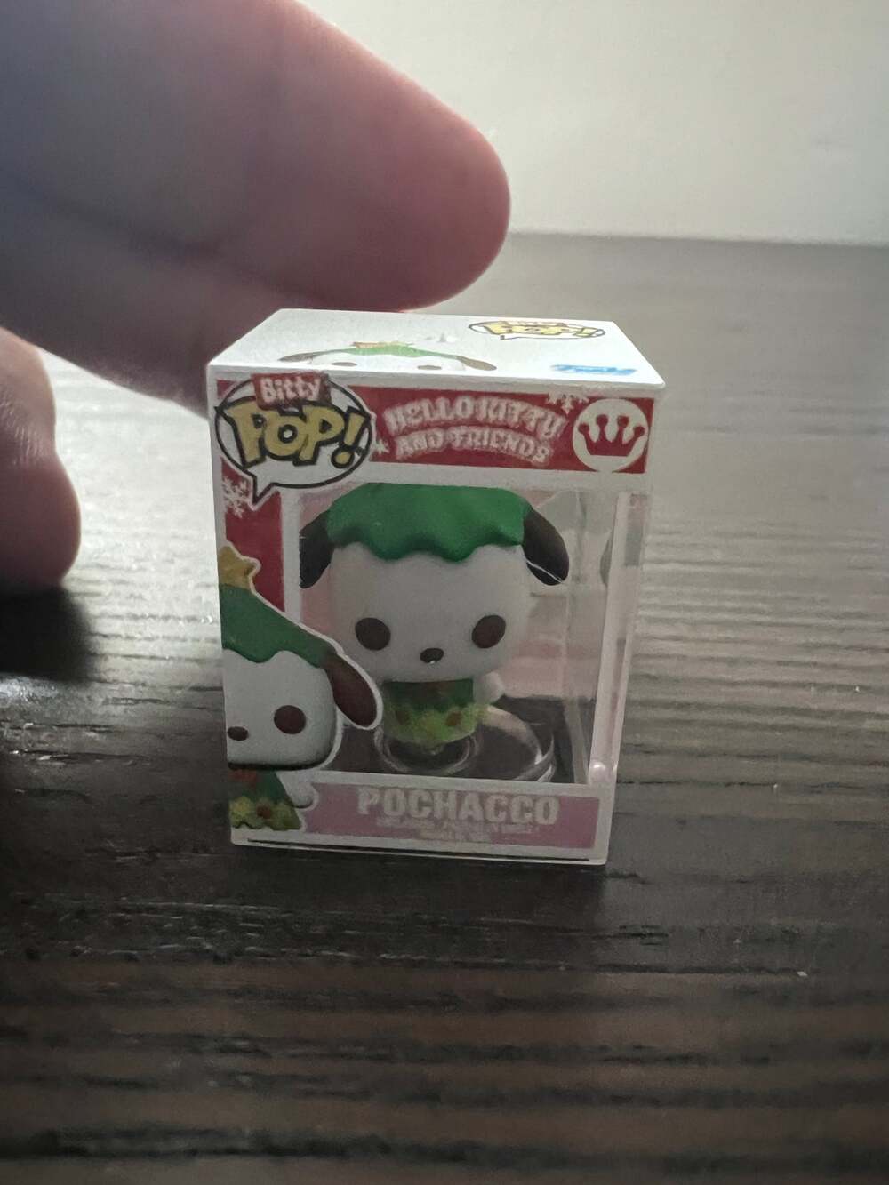 BITTY Pochacco Holiday Tree 1" Funko Pop Sanrio Christmas My Melody Hello Kitty